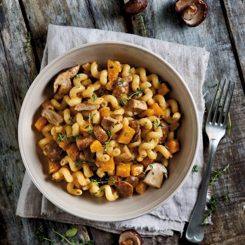 Cellentani con porcini e zucca SuperSIGMA